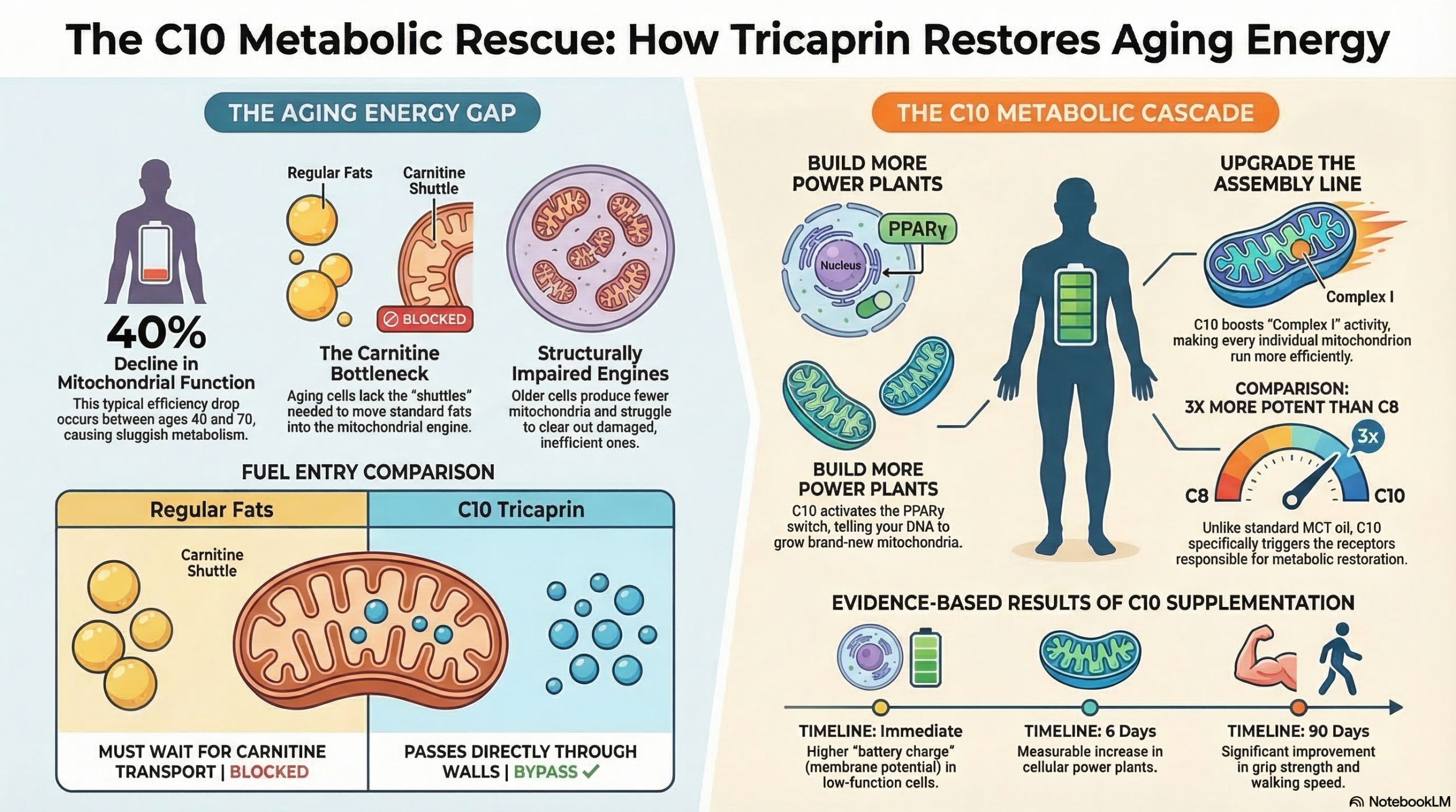 How C10 Fatty Acids Stimulate Your Metabolism
