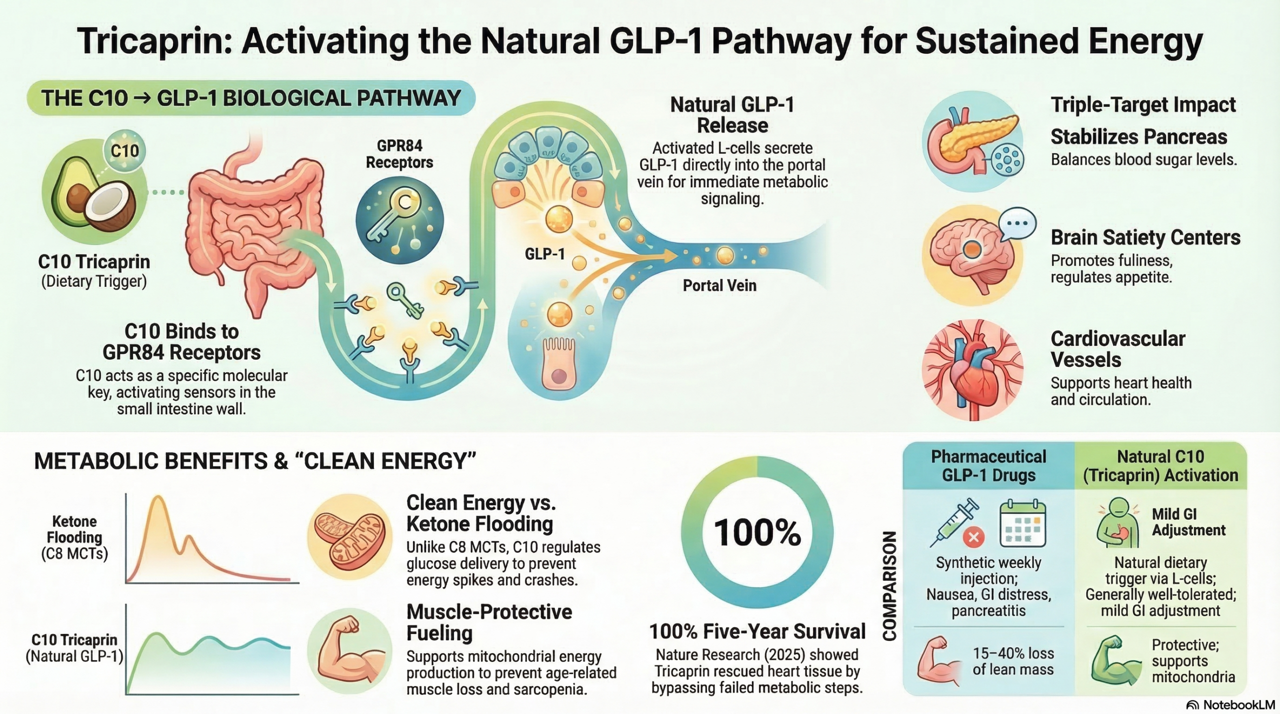 Eating for Energy: The Science of Tricaprin and GLP-1
