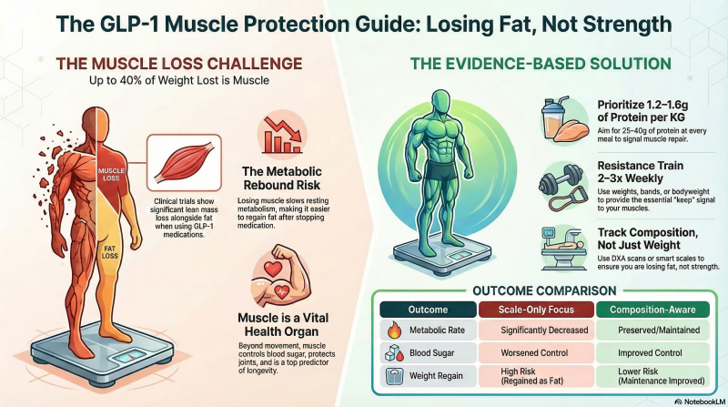 How to Preserve Muscle While Taking GLP-1 Drugs